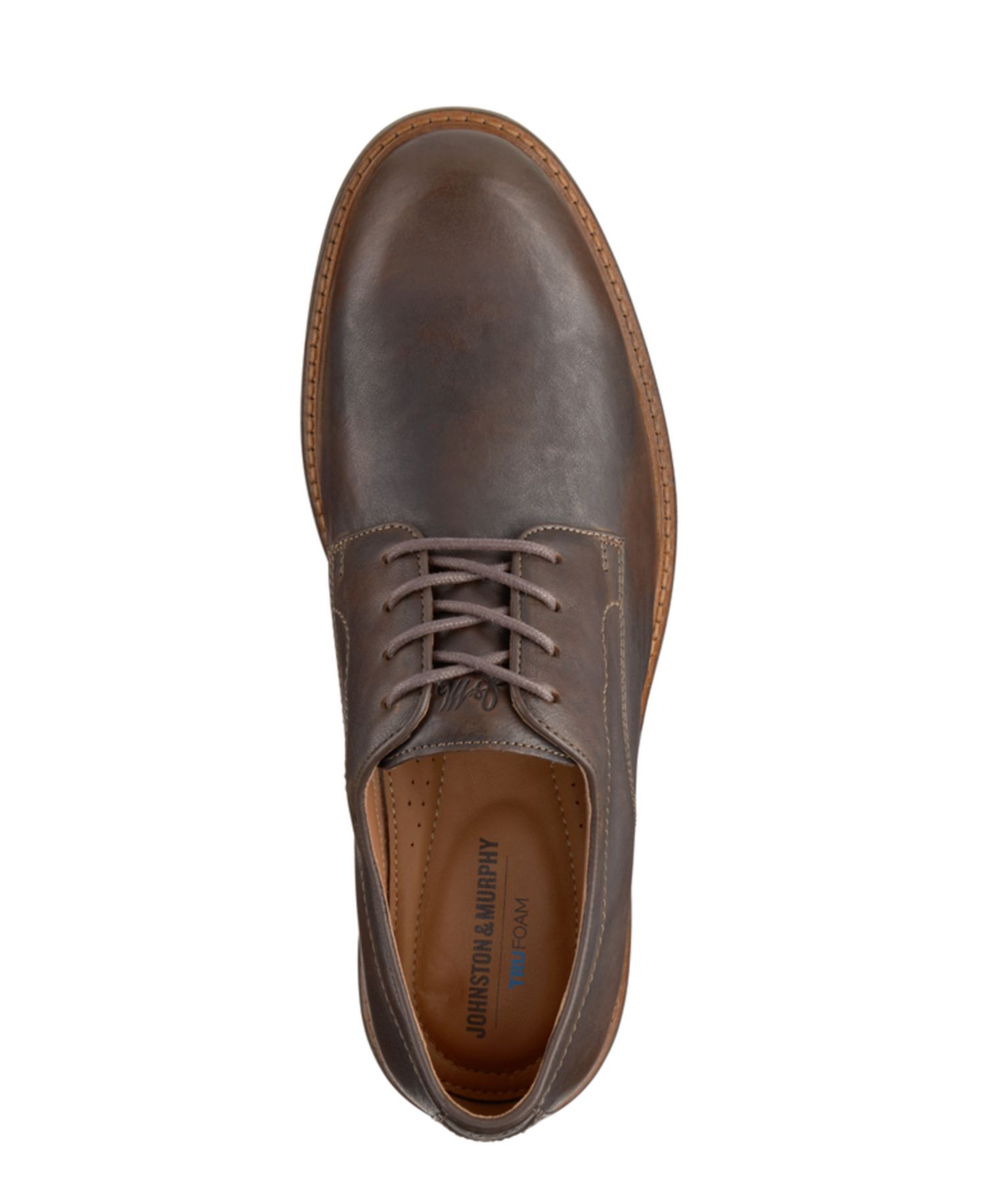 Men's Ripley Plain Toe Lace-Up Leather Oxford