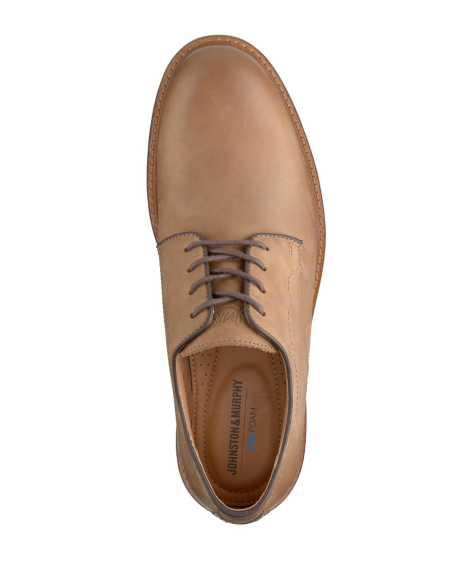 Men's Ripley Plain Toe Lace-Up Leather Oxford