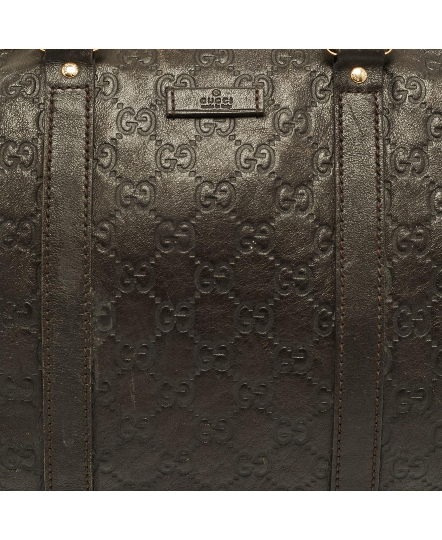 Women's Joy Medium Guccissima Leather Boston Bag