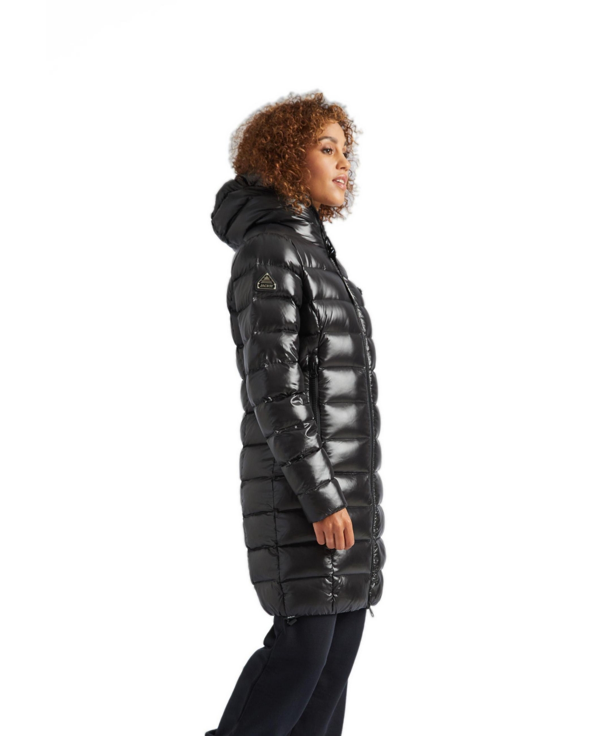 JACK1T Women's Longline Puffer Coat