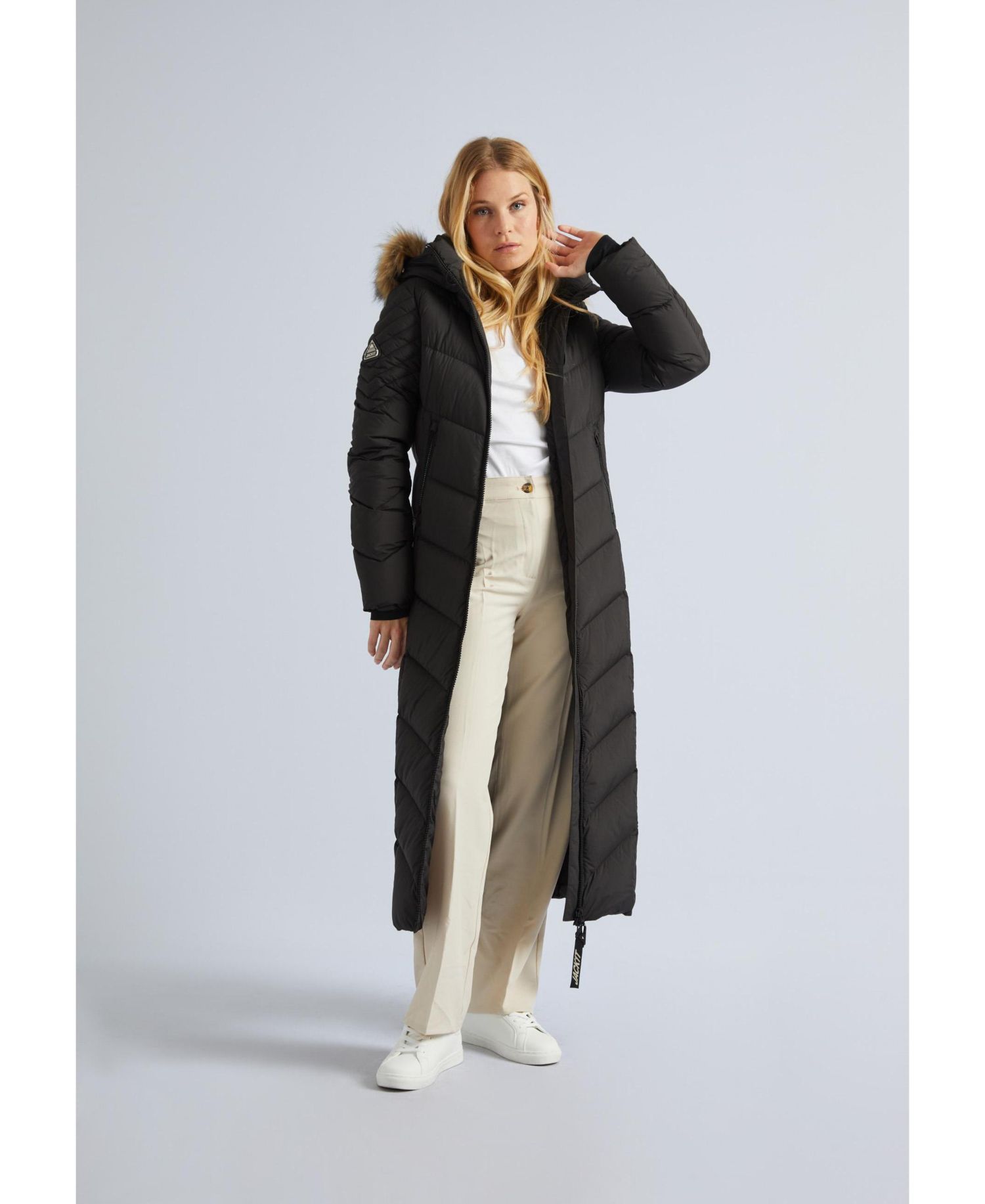 Women's High Neck Maxi Puffer Coat