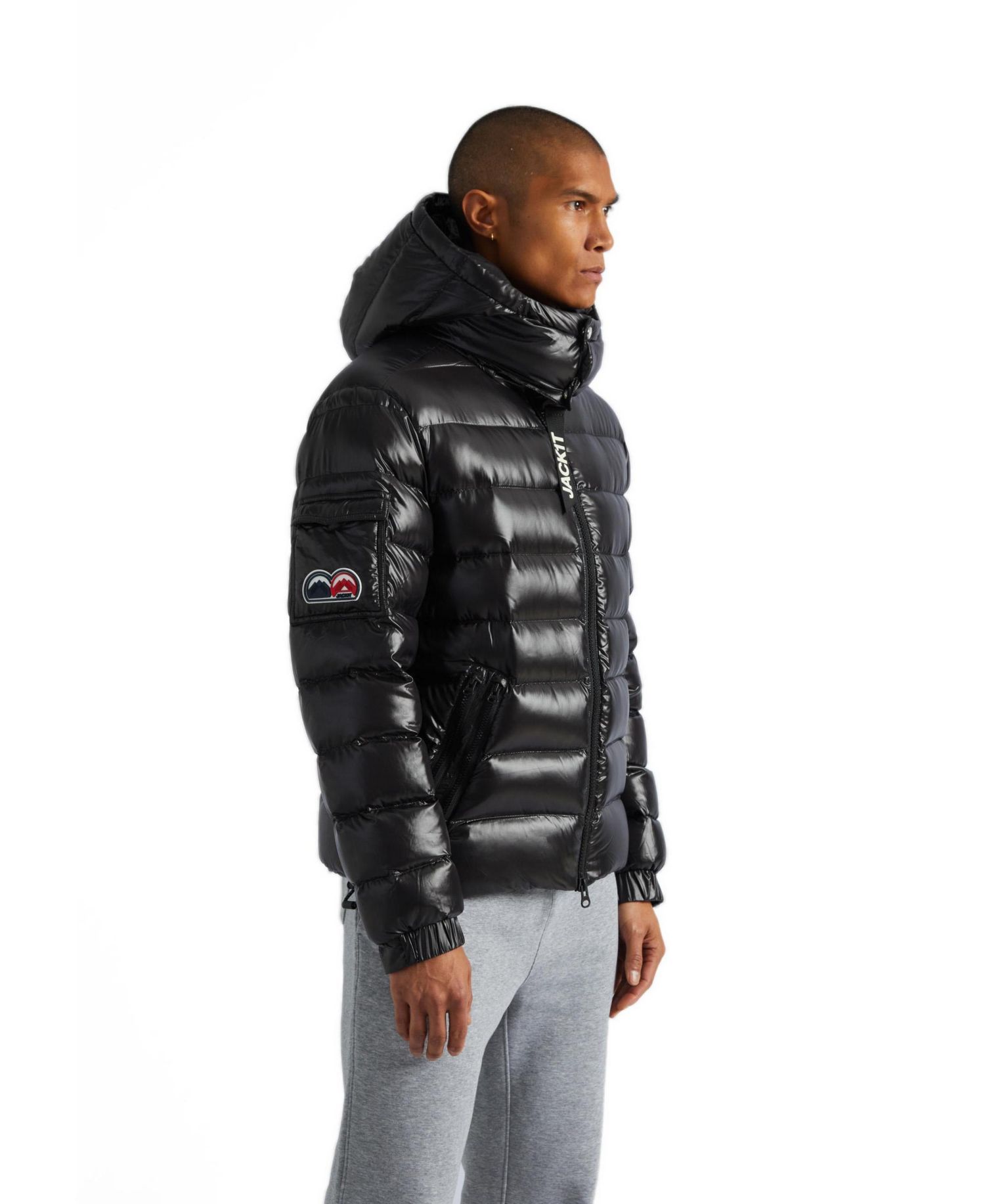 Women's Quilted Hooded Puffer Jacket