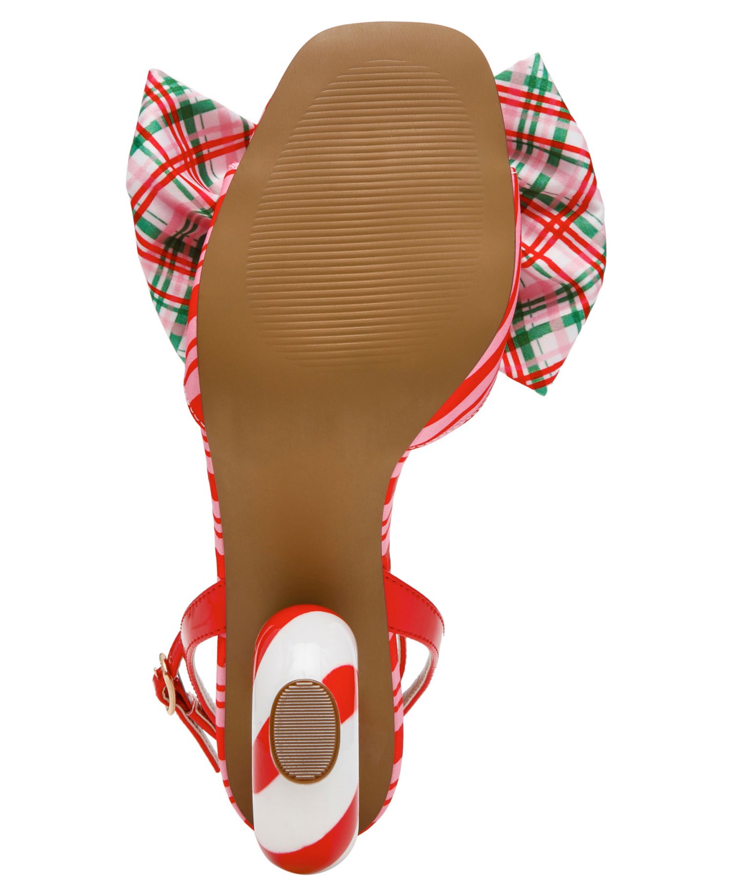 Women's Rudolph Square Toe Ankle Strap Sculptural Heel Sandals