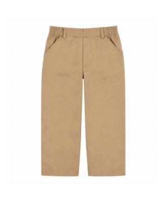 Baby Boy's 12M -24M Twill Fake Fly Pants