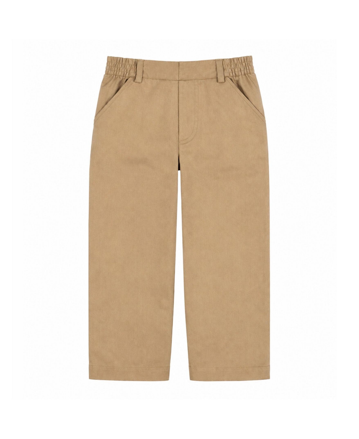 Florence Eiseman Baby Boy's 12M -24M Twill Fake Fly Pants