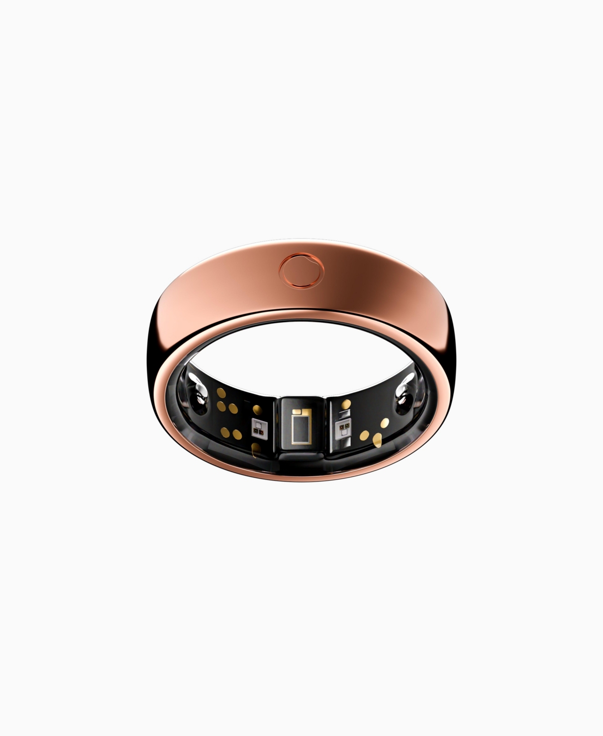 Circular Ring 2- Smart Ring- Size Before You Buy - Rose gold