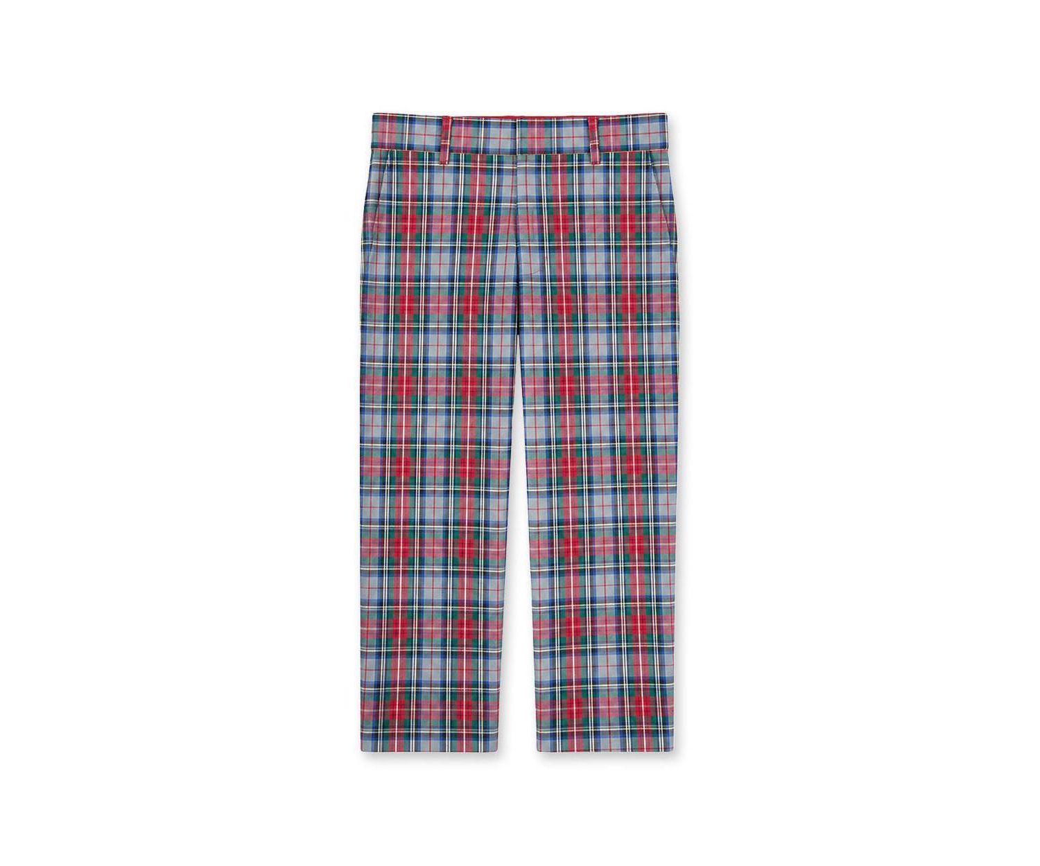 Little Boys Plaid Pant