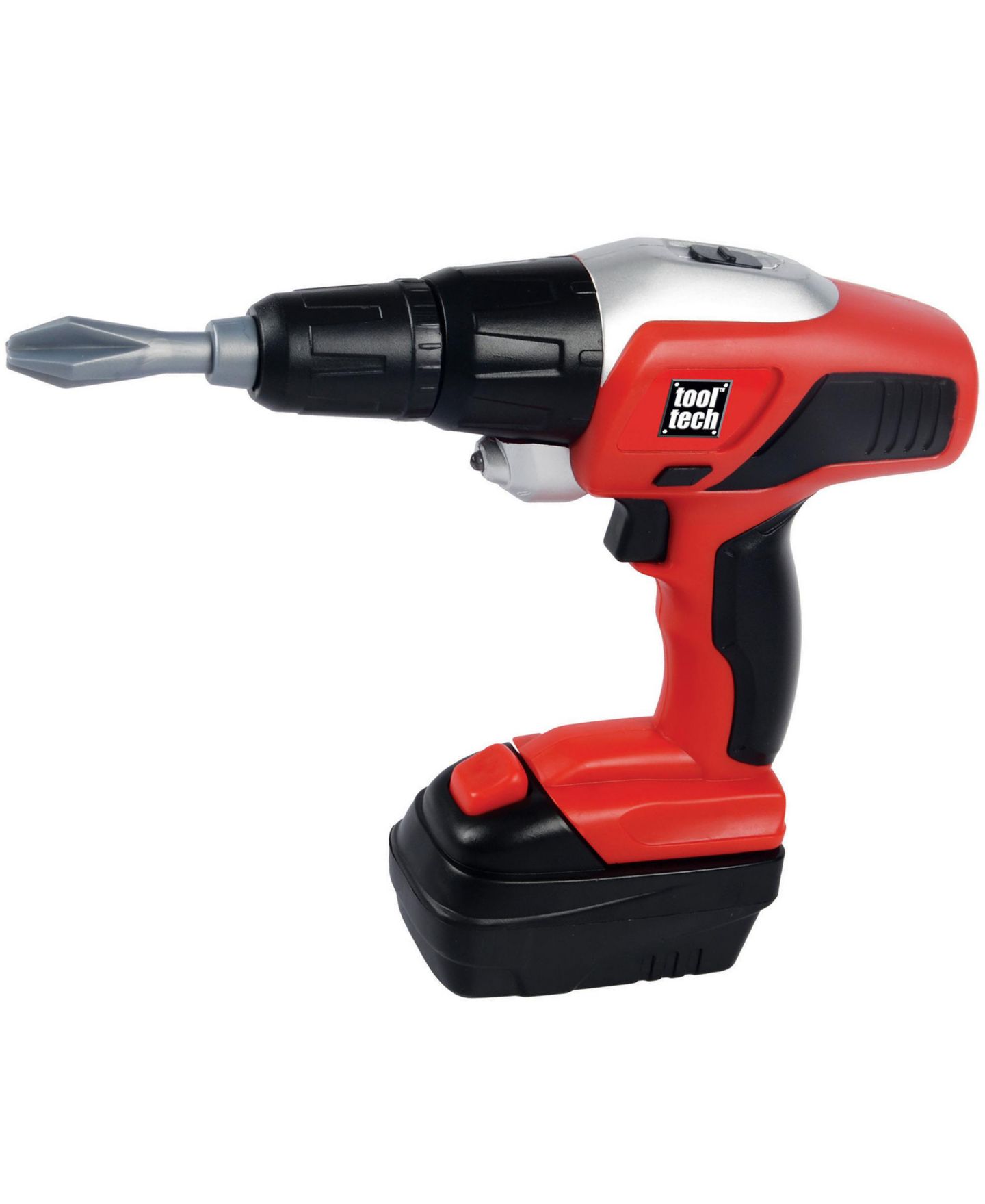 Детские игрушки Red Box Tool Tech LED Working Light Power Drill with Interchangeable Bits, 5-Piece Set, Ages 3+, цвет: Open Miscellaneous — фото 6