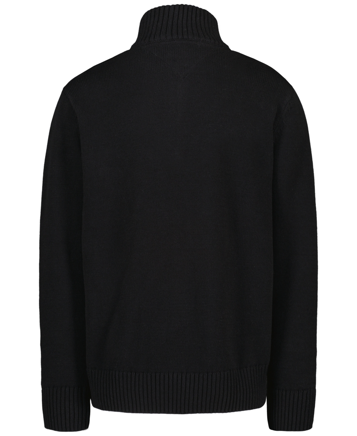 Tommy Hilfiger Boys' 8-20 Zipneck Cotton Quarter-Zip Sweater