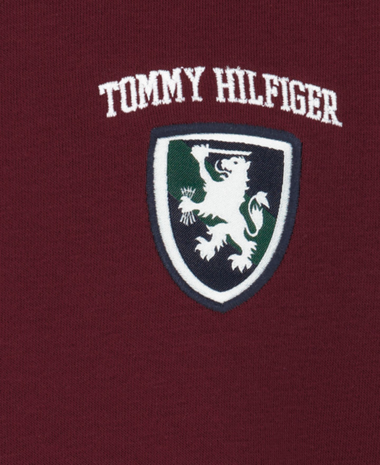 Худи Tommy Hilfiger Griffin Badge Colorblock Kangaroo Pocket Pullover для мальчиков, цвет: June Bug — фото 10