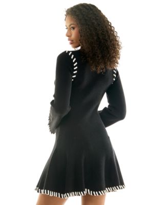 Women's Black Sweater Dresses