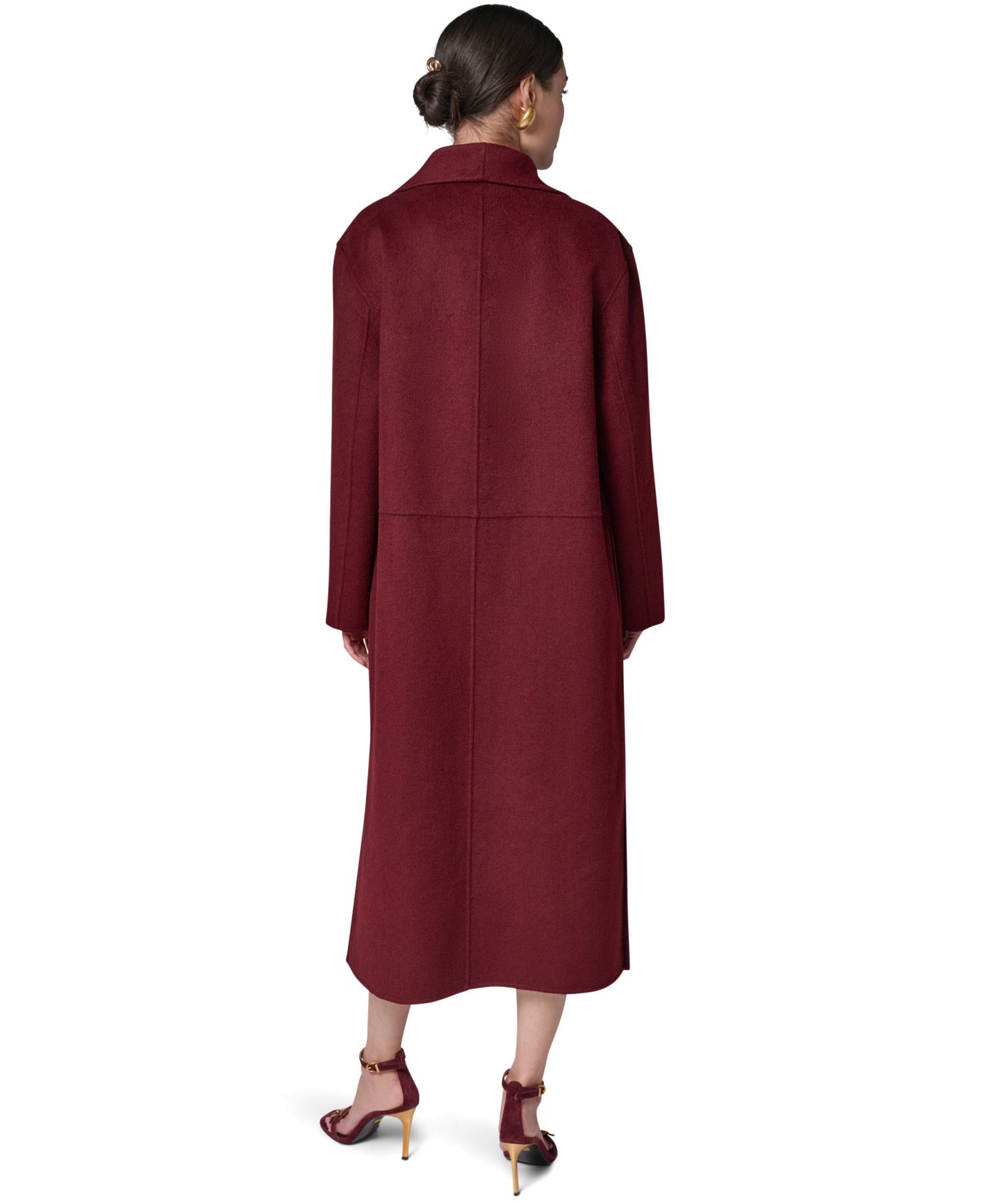 Women's Wool-Blend Oversized Coat