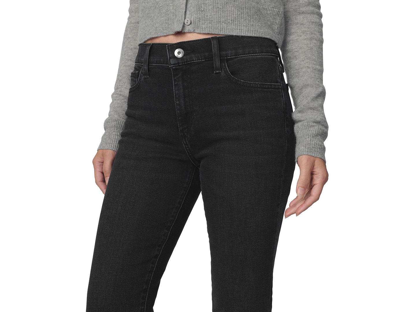 Женские джинсы Joe's Jeans Petite The Provocateur High-Waisted Bootcut, цвет: Reset — фото 4
