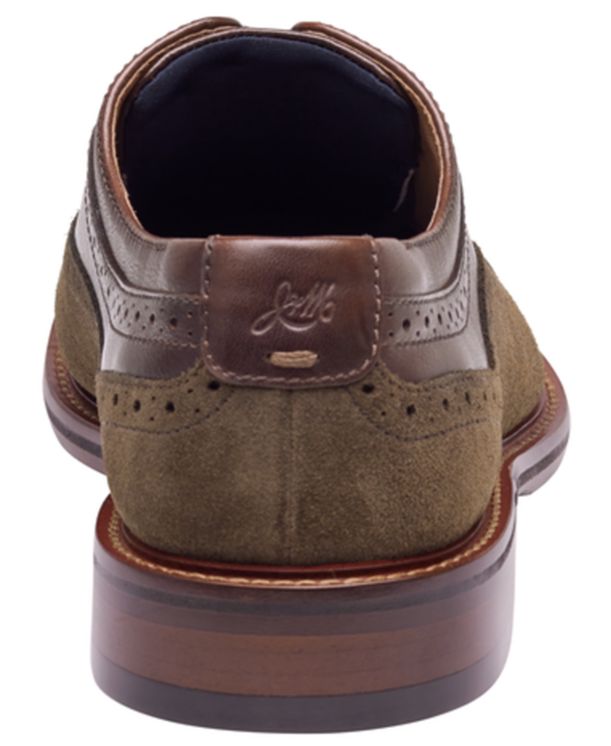 Johnston & Murphy Men's Conard 2.0 Cap Toe Leather and Suede Oxford