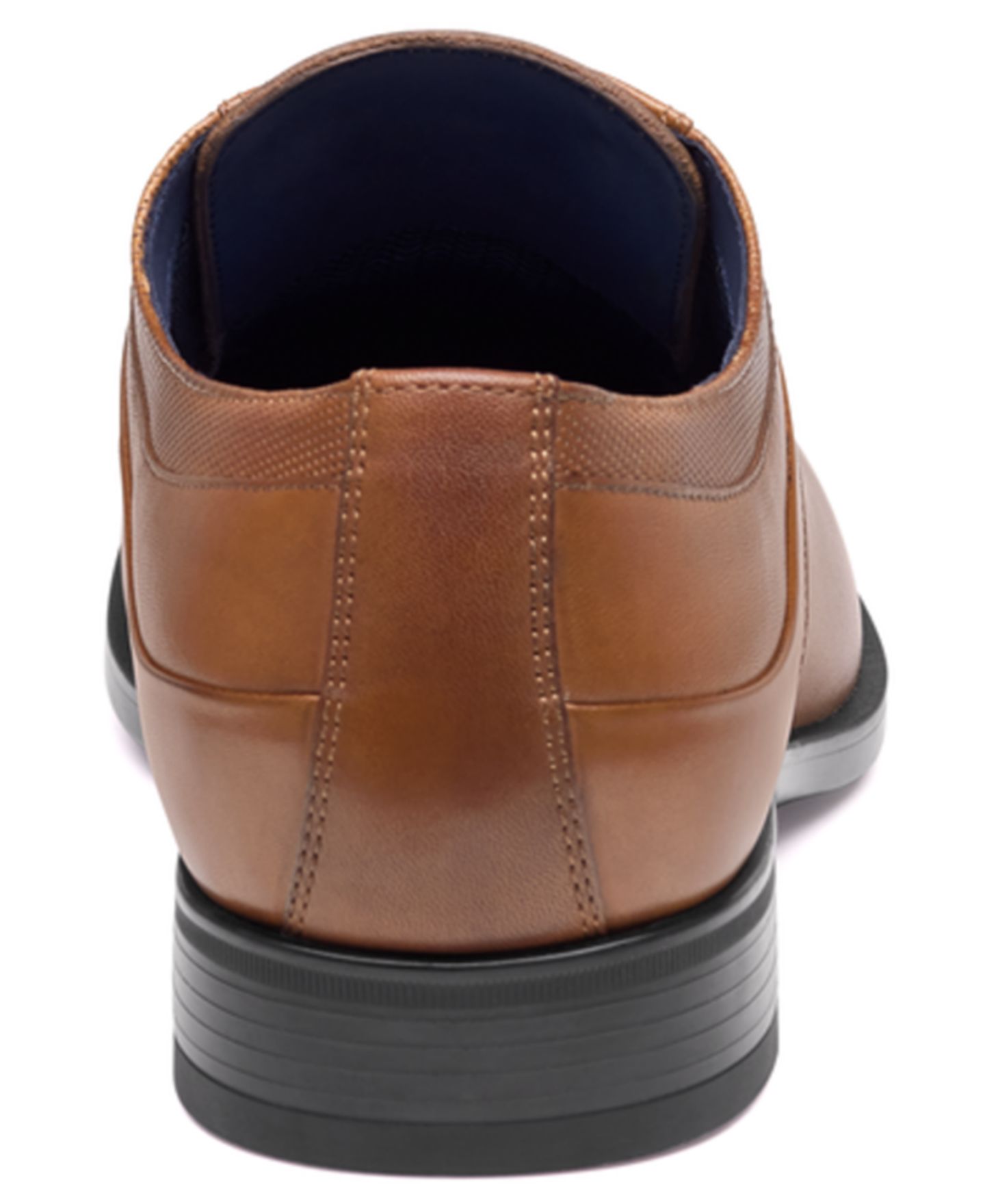 Мужские туфли Johnston & Murphy Gibbons Lace-Up Plain-Toe Full-Grain Leather Oxford, цвет: Рыжевато-коричневый — фото 5