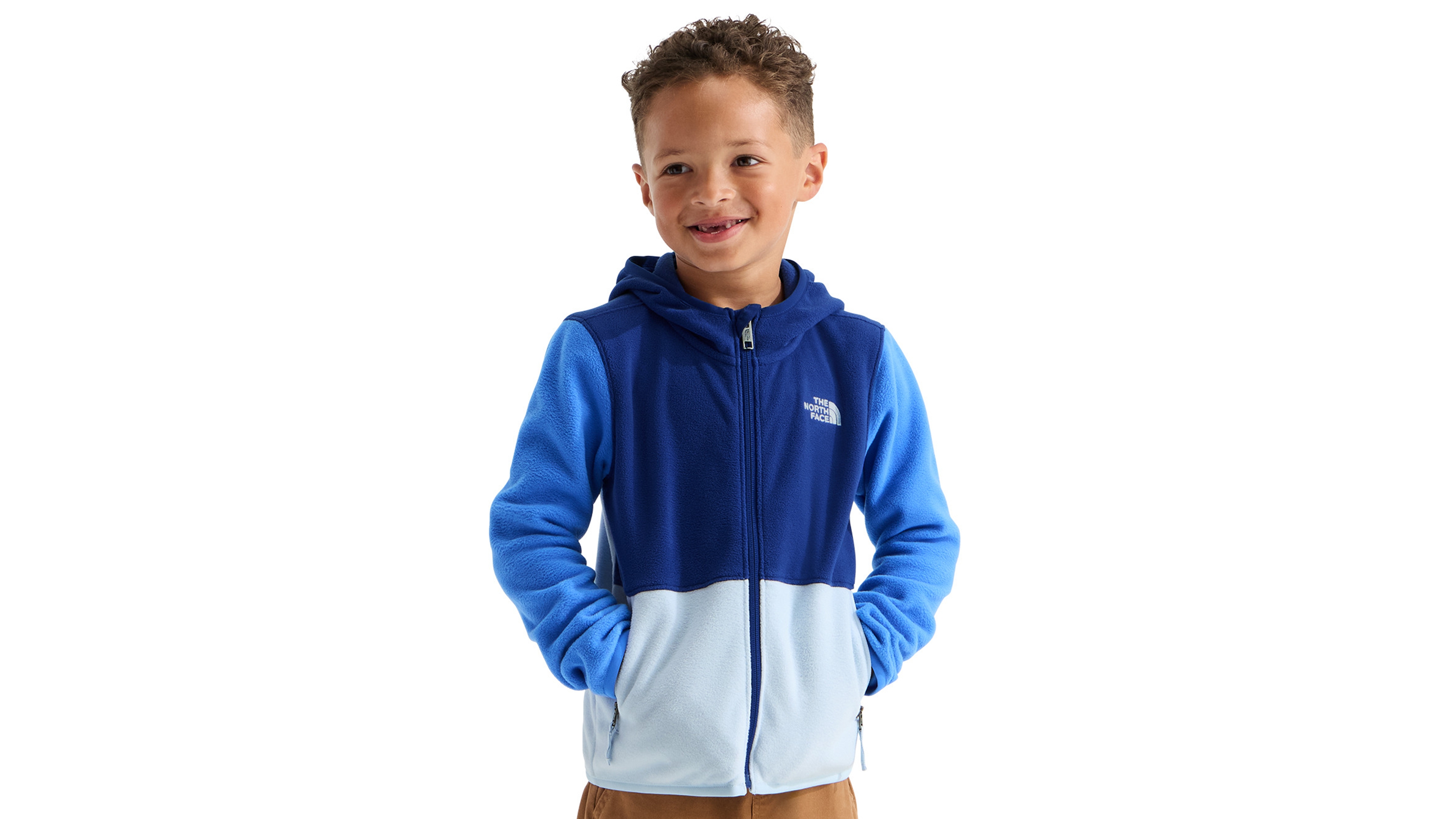 The North Face Girls' and Boys' 2T-7 Glacier Full-Zip Hooded Jacket