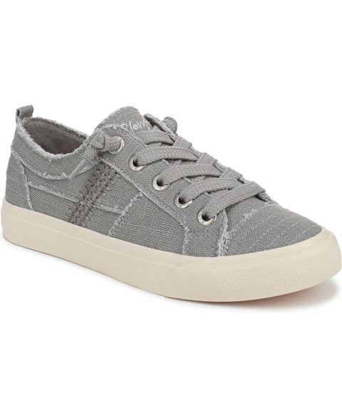 Женские кроссовки Blowfish Malibu Muse Linen Lace-Up, цвет: Серый льняной