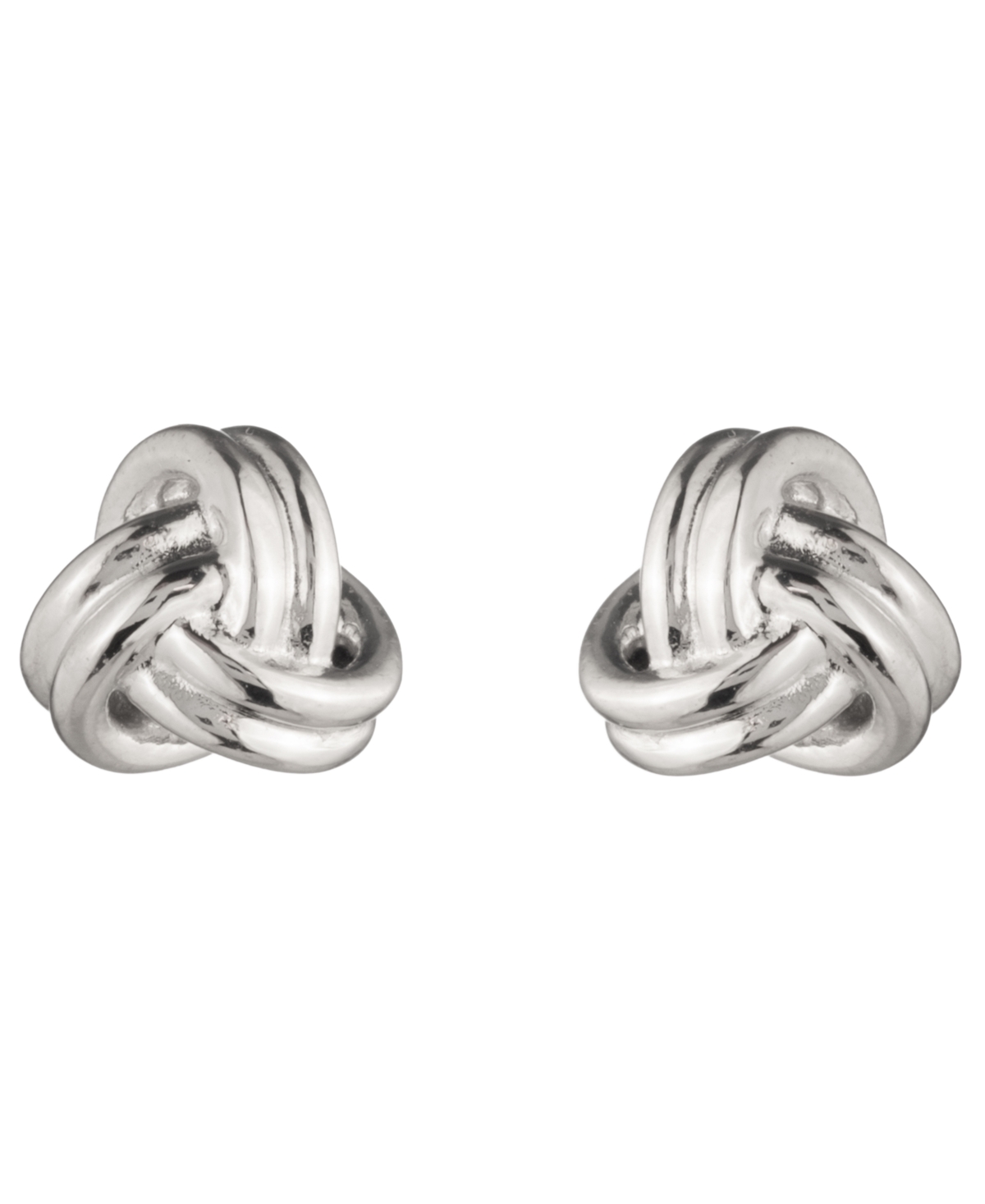 Lauren Ralph Lauren Sterling Silver Knot Stud Earrings