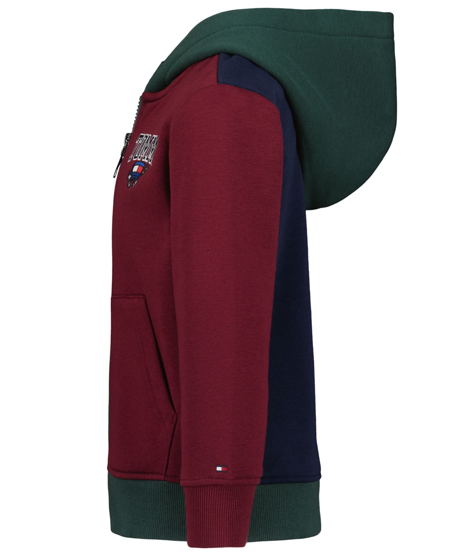 Boys' 2-7 Multi Mascot Graphic-Print Kangaroo-Pocket Zip Hoodie