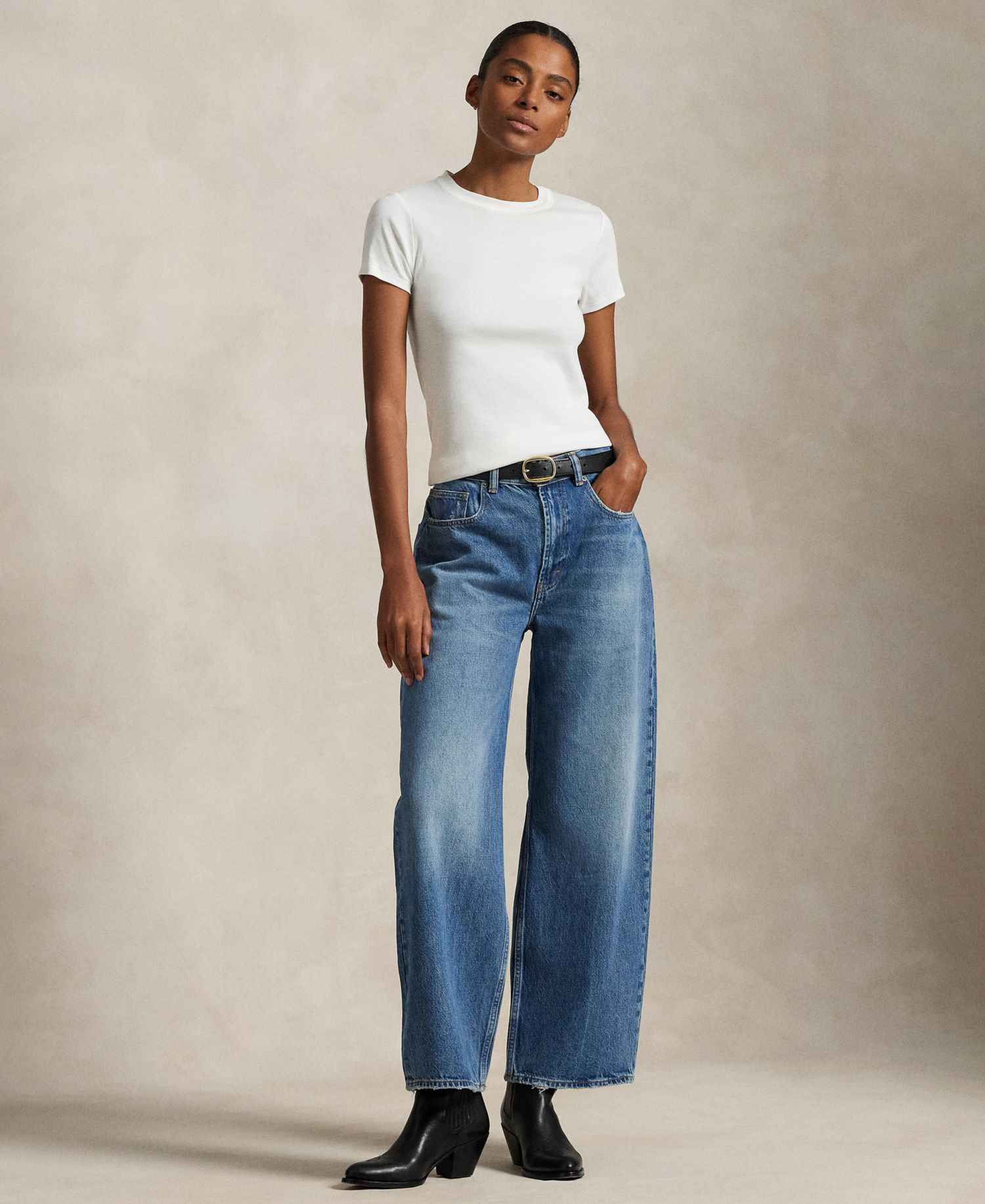 Women's High-Rise Wide-Leg Relaxed Jeans