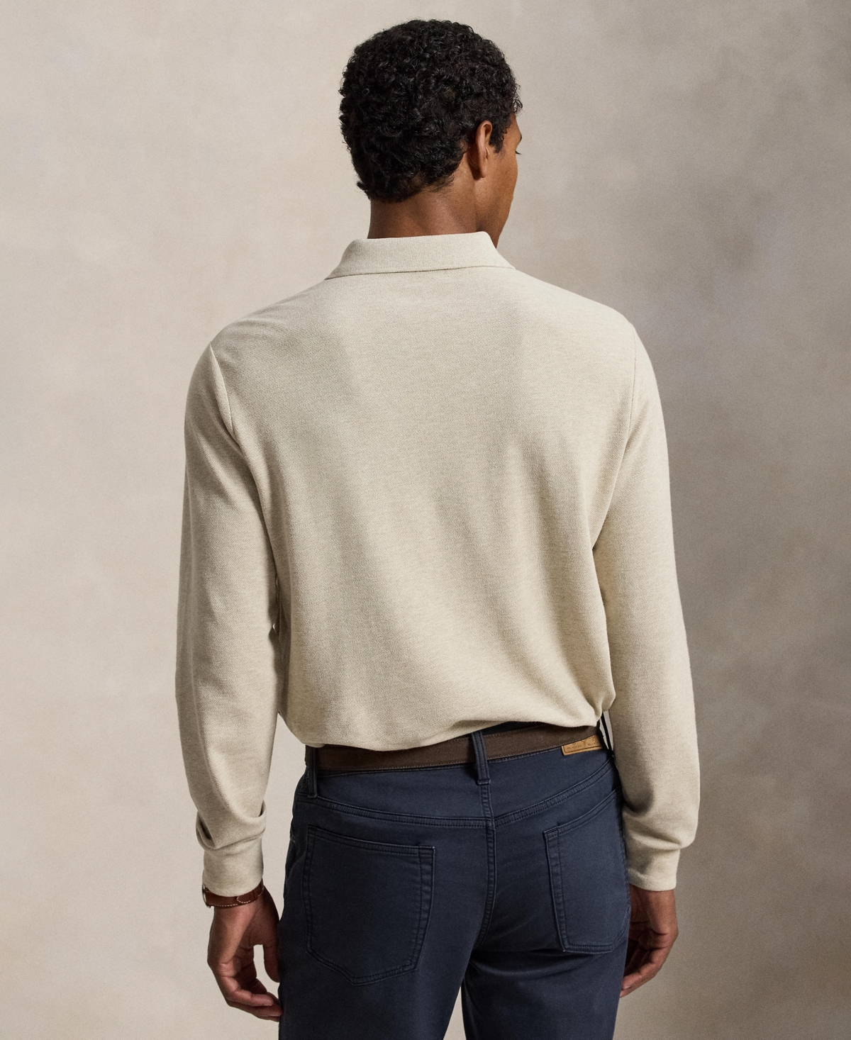 Polo Ralph Lauren Men's Classic Fit Long Sleeve Mesh