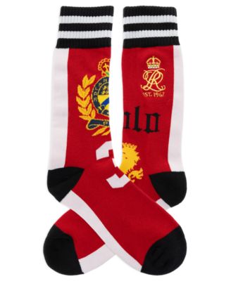 Men's Graphic Single Embroidered Crew Socks