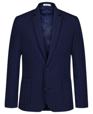 Boys' 8-20 Pinstripe Blazer