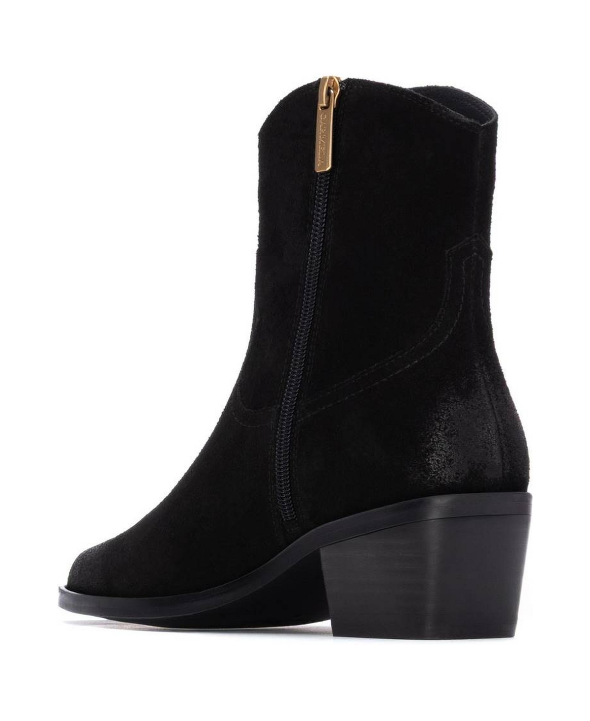 Xti Women's Suede Fringe Ankle Booties Carmela Collection