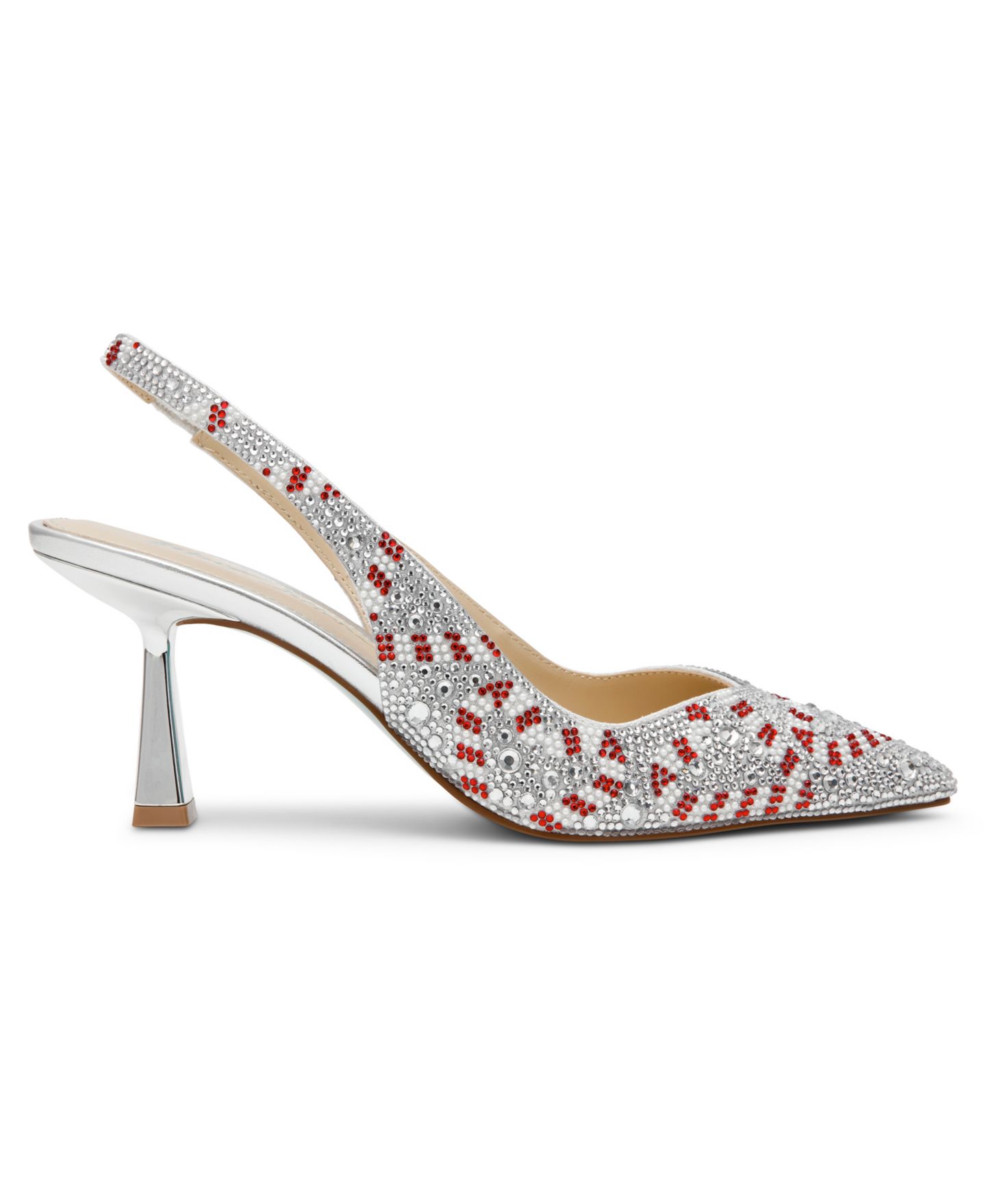 Женские туфли Betsey Johnson Clark Slingback Evening Pumps, цвет: Candy Cane — фото 2