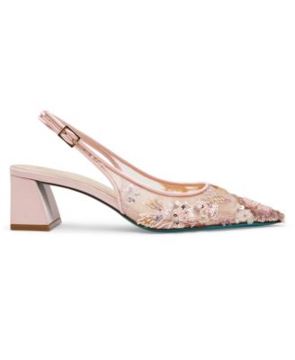 Women's Pink Bridal Shoes and Evening Shoes