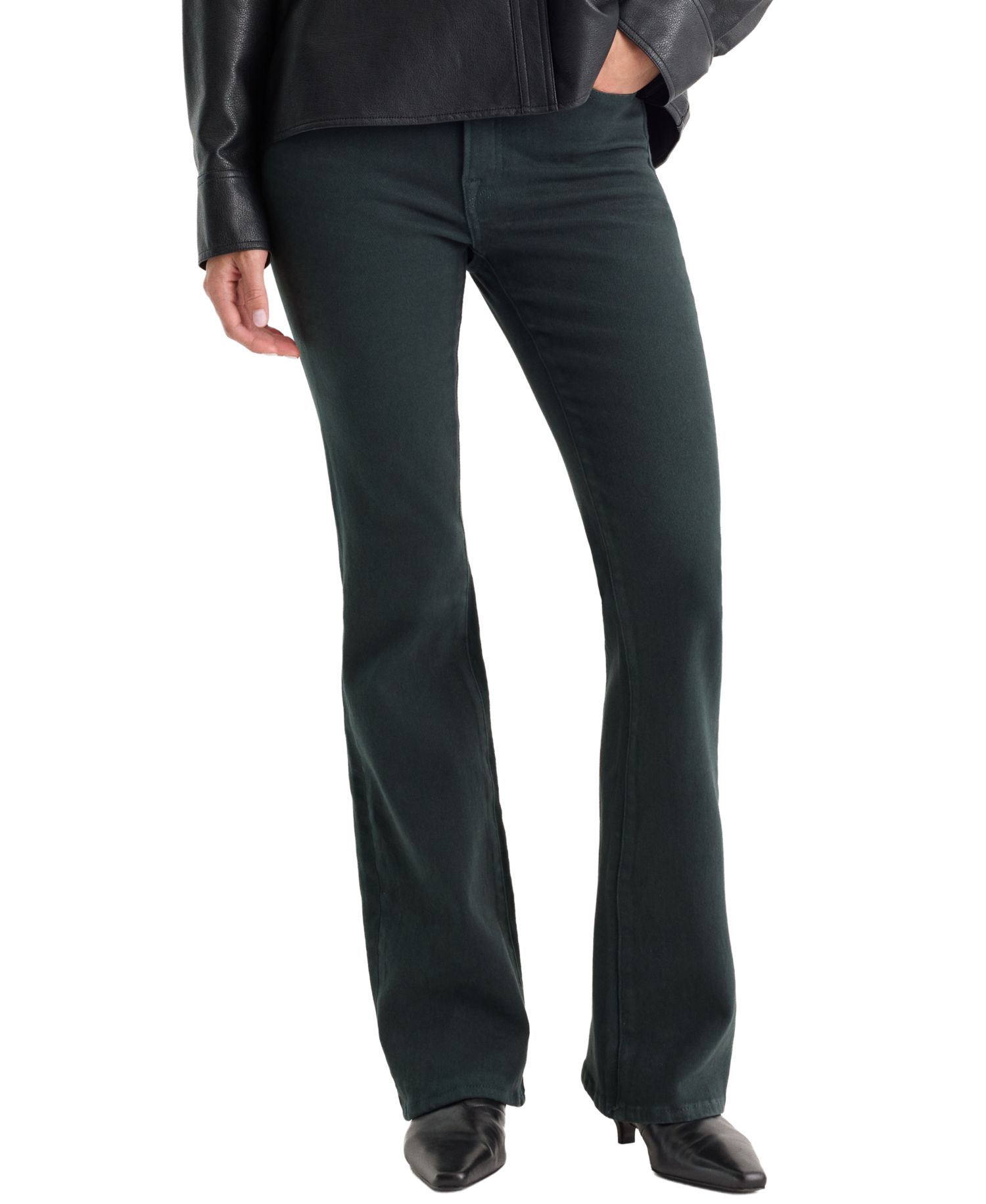 Women's Good Classic High-Rise Bootcut Gap-Proof Waistband Jeans