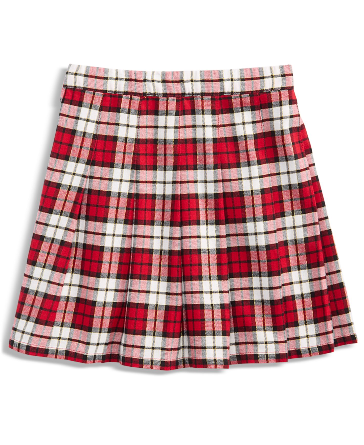 Юбка Epic Threads Pleated Plaid для девочек, цвет: Красный / Белый — фото 6