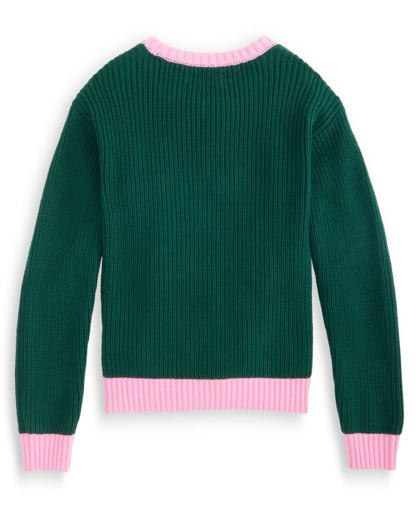Свитер Epic Threads Merry & Bright Crewneck Long-Sleeve для девочек, цвет: Чистый изумрудный — фото 6
