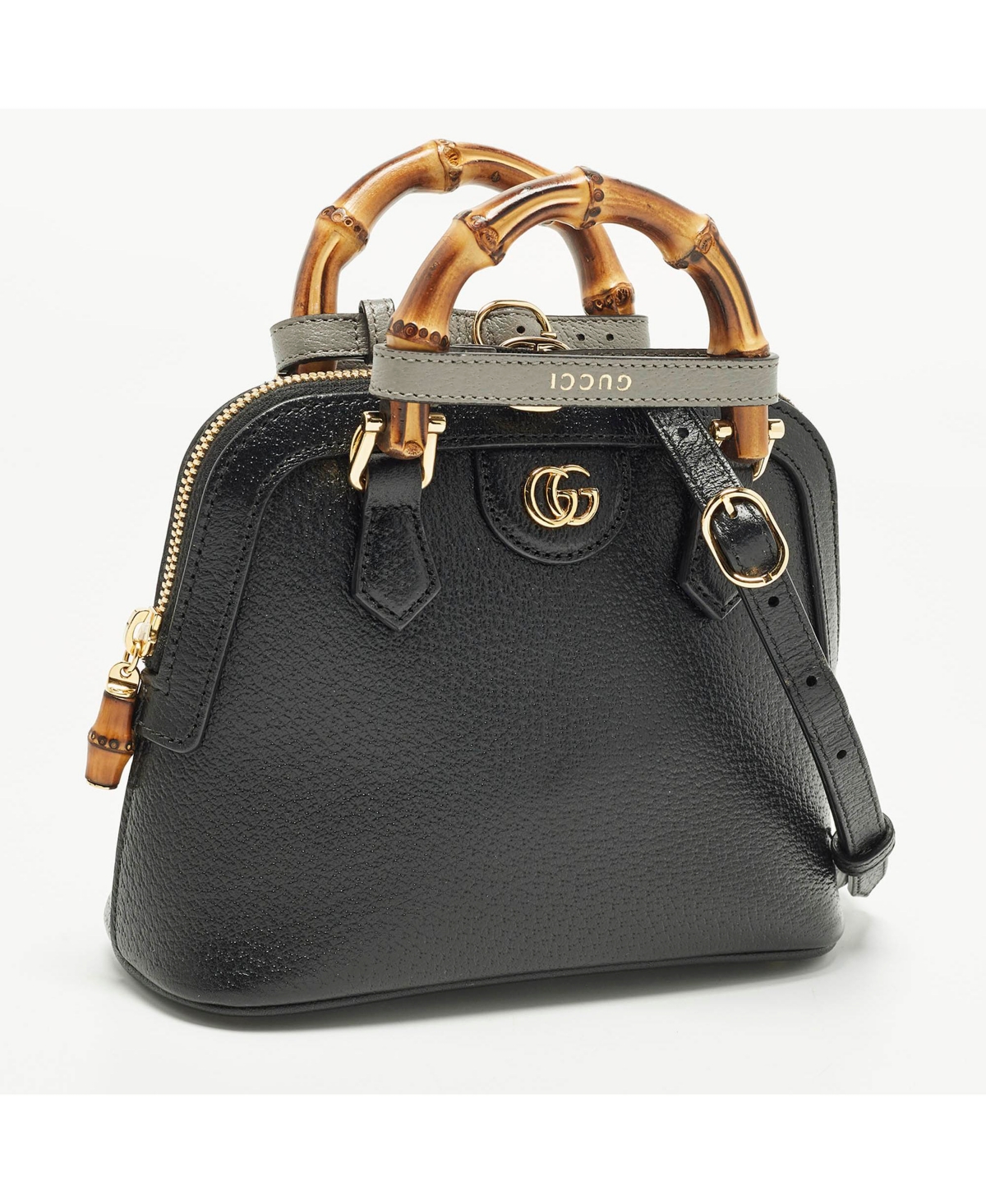 Pre-Owned Gucci Bamboo Shopper Leather Tote