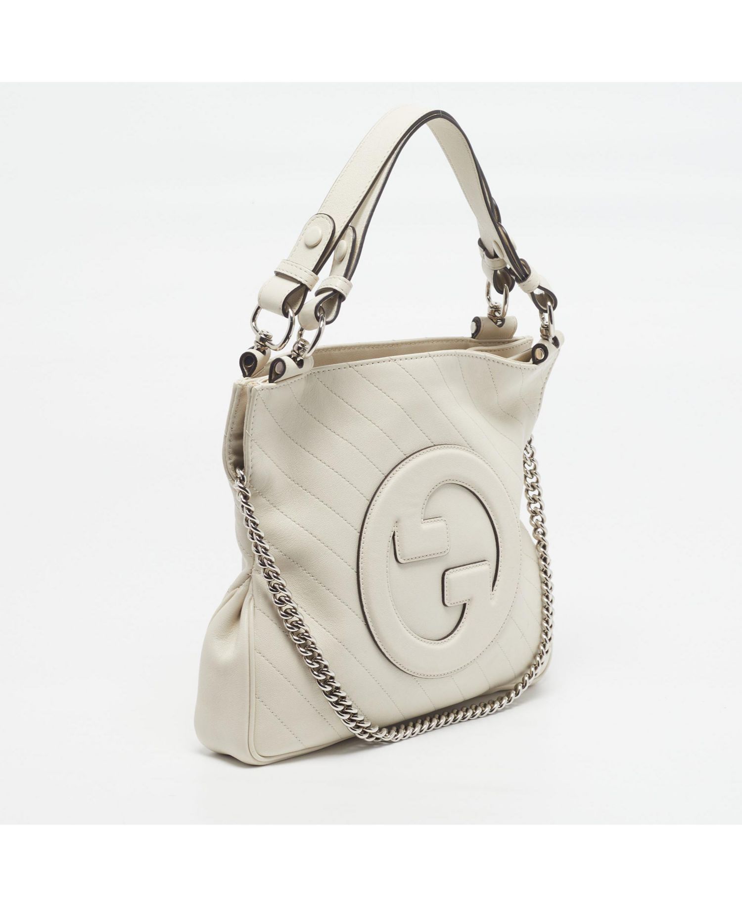 Bamboo Shopper Leather Tote