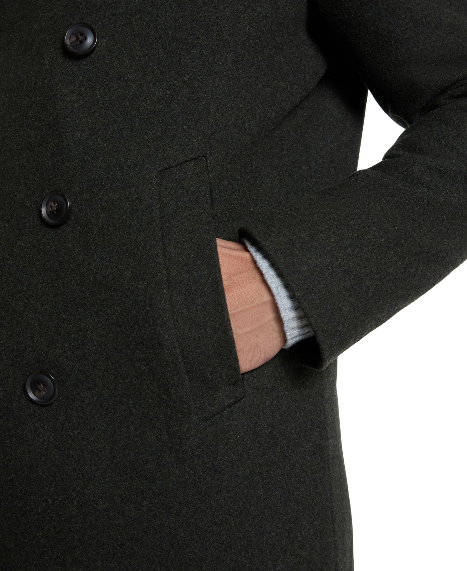 Men's Modern-Fit Peacoat