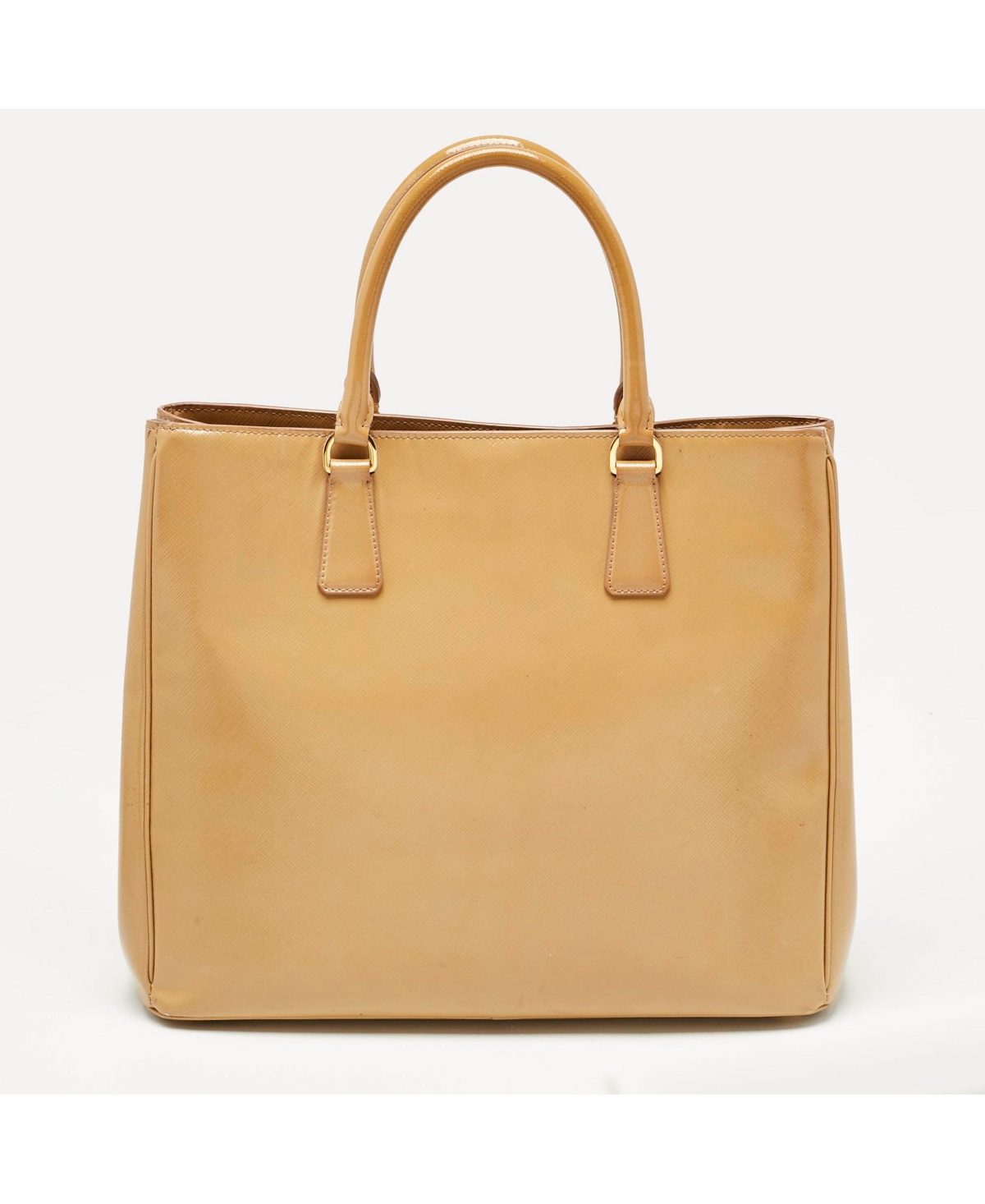 Pre-Owned Prada Women's Saffiano Patent Leather Gardener's Tote
