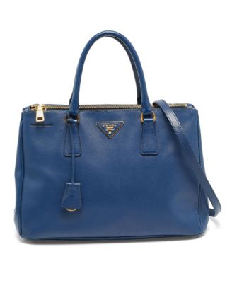 Galleria Saffiano Leather Double Zip Tote