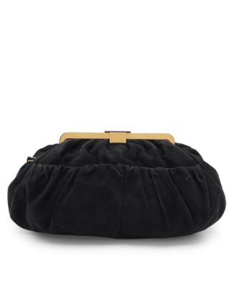 Suede Satchel