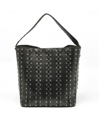 Faux Leather Tote Bag