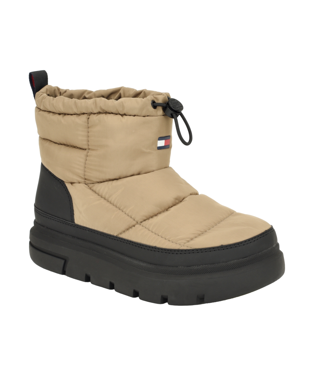 Tommy Hilfiger Women's Wrenlee Puffer Ankle Booties - Taupe