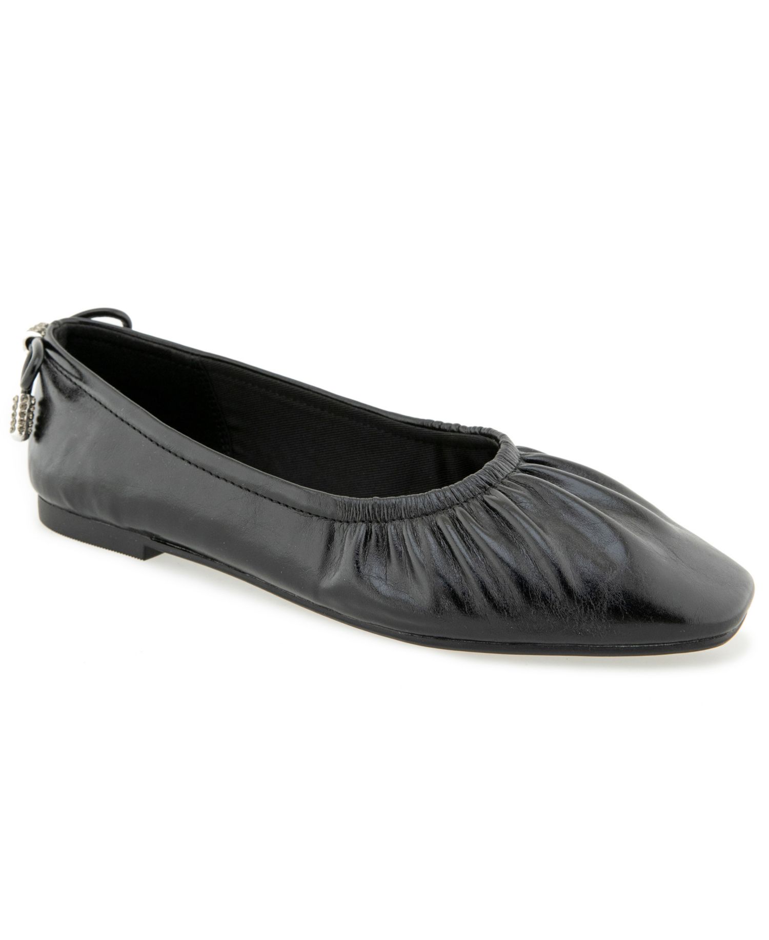 Women's Max Ruched Ballet Slip-On Flats