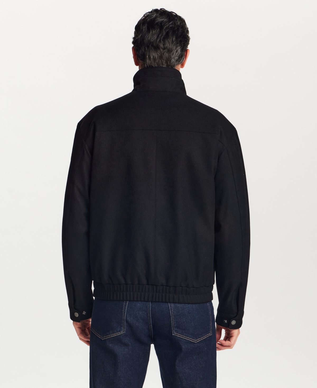 Weatherproof Men's Tech Twill Lined Bomber Jacket