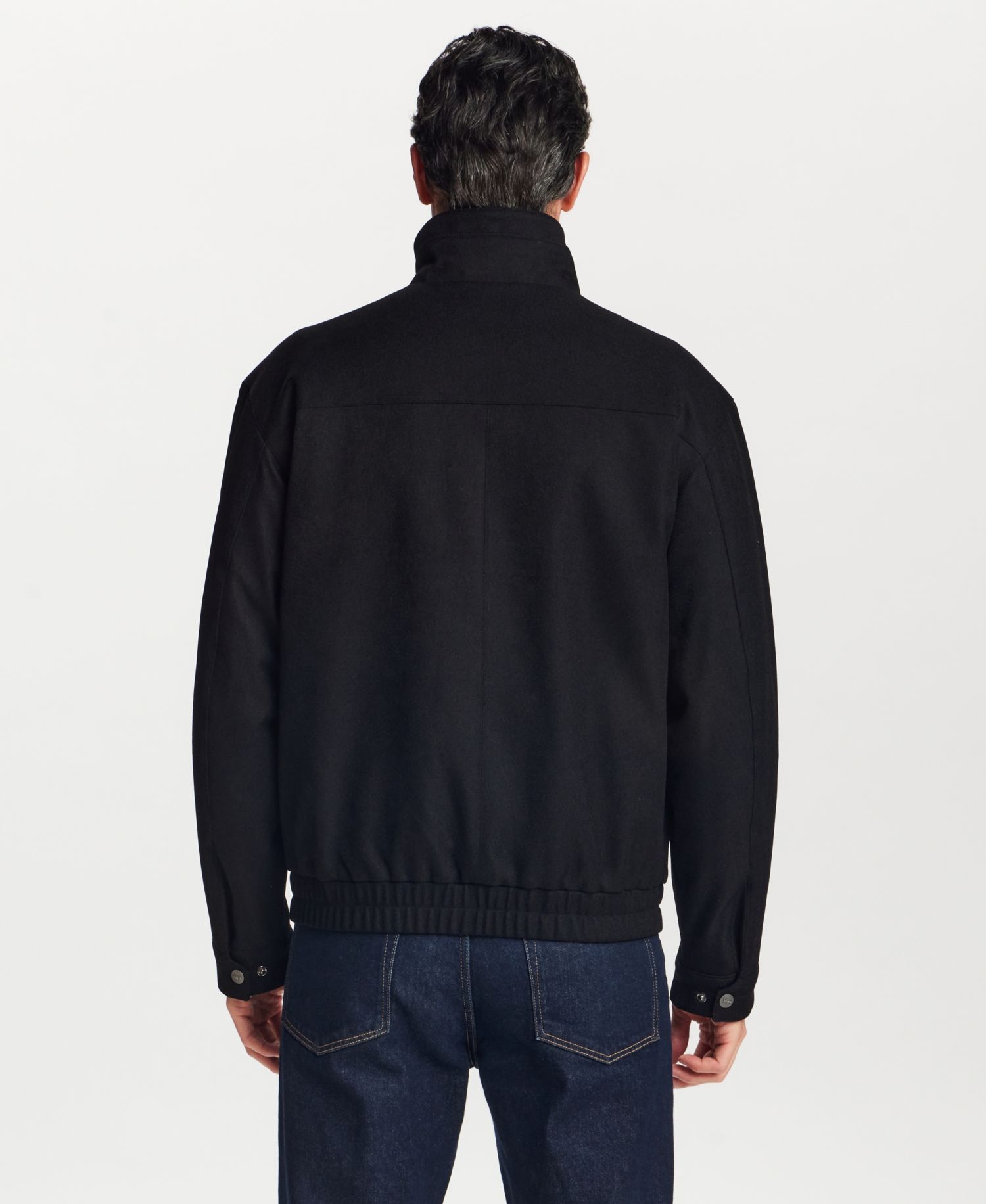 Men's Tech Twill Lined Bomber Jacket