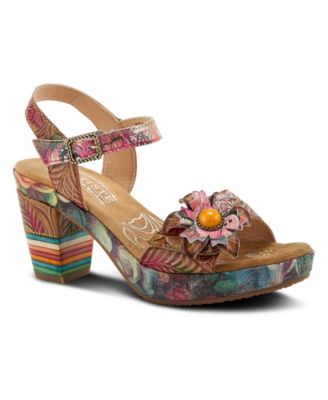 Women's Leilanie Platform Slingback with Buckle Closure