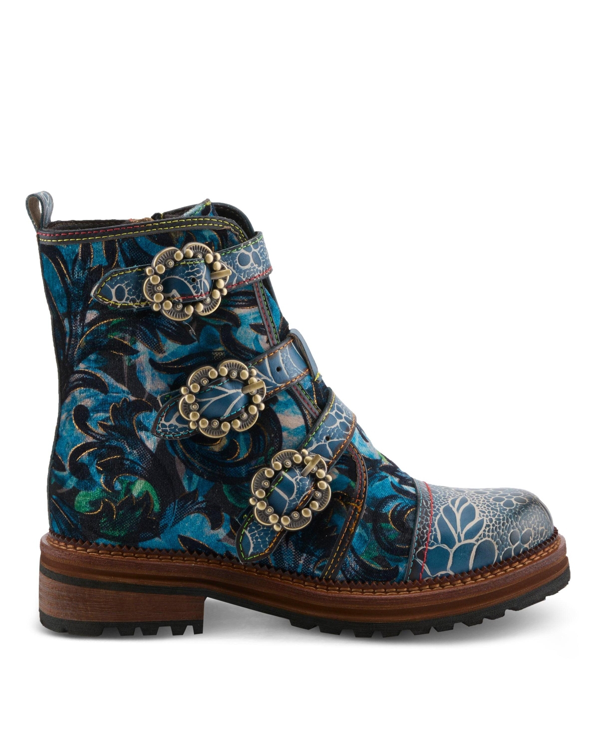 L`Artiste Women's Thisway Boots with Adjustable Buckle Straps