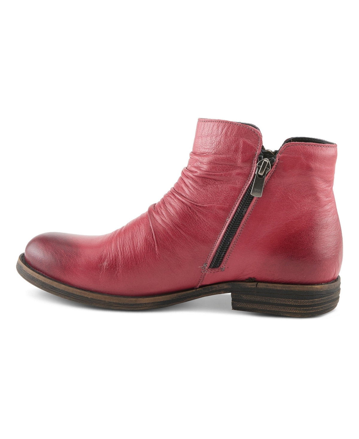 Spring Step Women's Marquis Ankle Bootie with Leather Upper