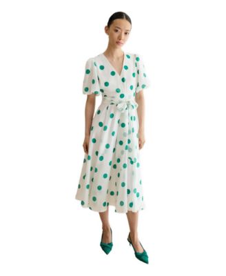 Women's Barrington Polka Dot Midi Dress