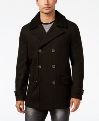 macys calvin klein peacoat