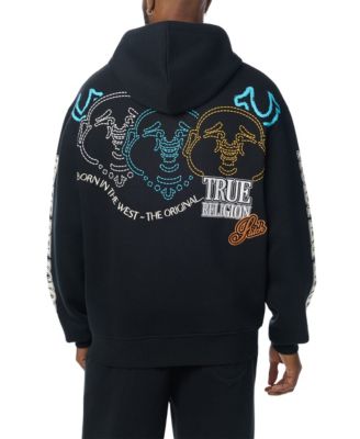 Men's Southwest Full-Zip Graphic Embroidered Hoodie